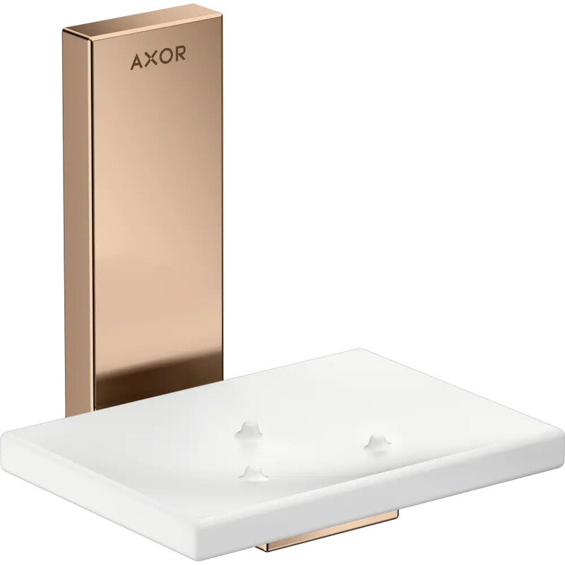 Изображение товара Мыльница Axor Universal Rectangular Accessories с полированным золотом Изображение товара Мыльница Axor Universal Rectangular Accessories с полированным золотом