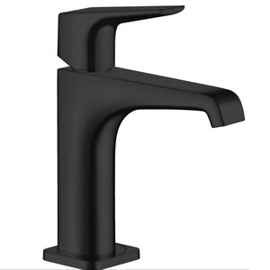 Изображение товара Смеситель для раковины Axor Citterio E 36111670 черный матовый однорычажный