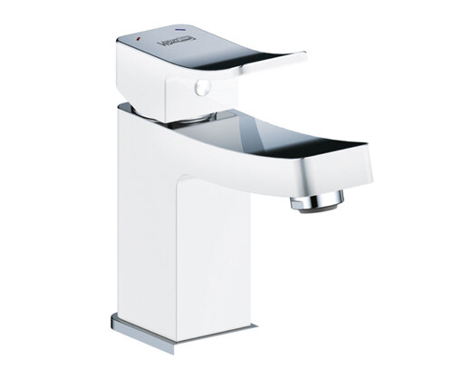 Изображение товара Смеситель WasserKRAFT ALLER 1063WHITE для раковины, белый/хром Изображение товара Смеситель WasserKRAFT ALLER 1063WHITE для раковины, белый/хром