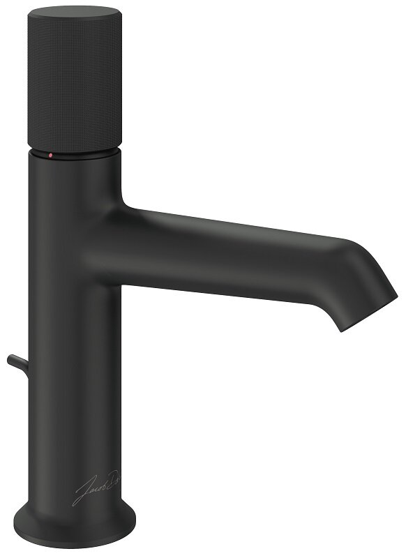 Изображение товара Смеситель для раковины Jacob Delafon Rivoli E24323-BL черный матовый