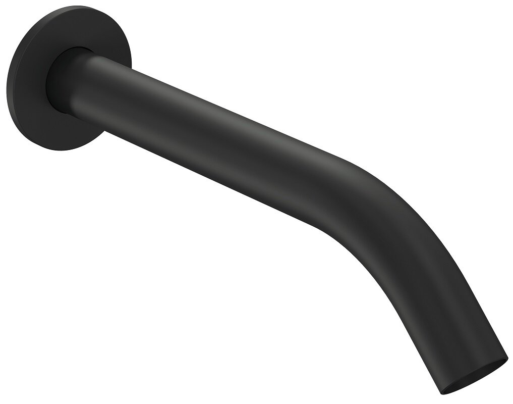 Изображение товара Излив Jacob Delafon Metro E25399-BL, черный матовый, 25 см, латунь, Франция