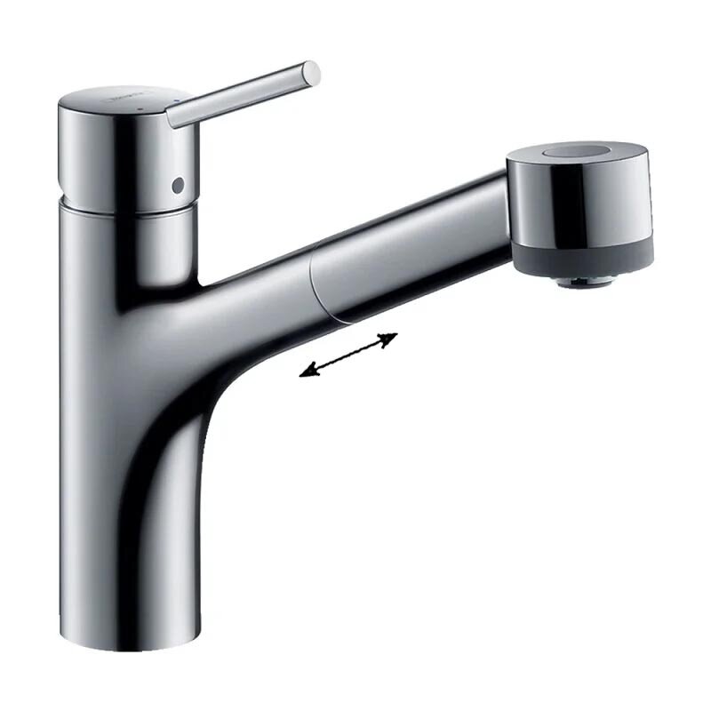 Изображение товара Смеситель для кухонной мойки Hansgrohe Talis с вытяжным изливом хром