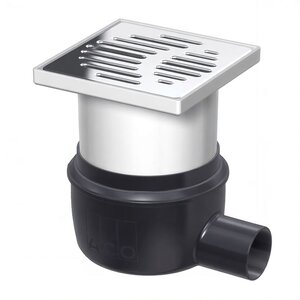 Изображение товара Трап Aco Easyflow для душа, 15 x 15 см, цвет нержавеющая сталь, 2500.05.77