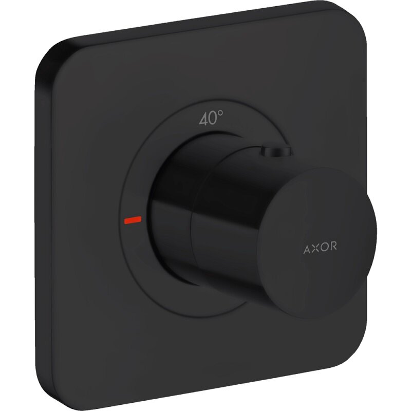 Изображение товара Axor Citterio E термостатический смеситель для душа, черный матовый