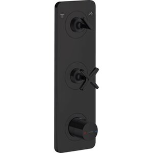 Изображение товара Смеситель для душа Axor Citterio E термостатический 2 потребителя черный матовый Германия