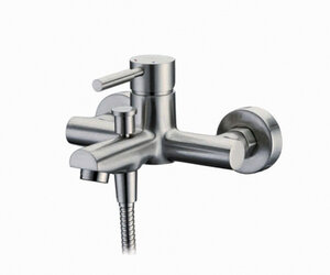Изображение товара Смеситель WasserKRAFT WERN 4201 для ванны и душа с душевым гарнитуром, никель