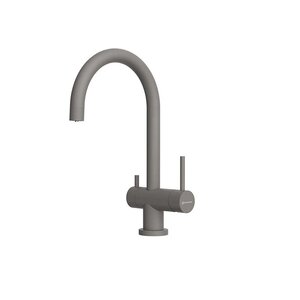 Изображение товара Смеситель Omoikiri Yamada GR-P 4974261 для кухни под фильтр, leningrad grey серый