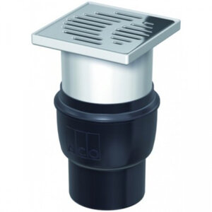 Изображение товара Душевой трап Aco Easyflow 15x15 см из нержавеющей стали для пола, Германия