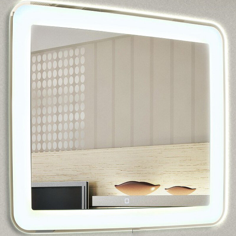 Изображение товара Зеркало Relisan Anita 90х70 см с LED подсветкой и сенсорным выключателем