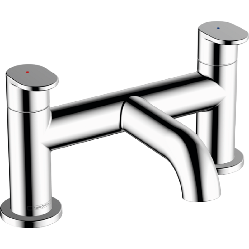 Изображение товара Смеситель для ванны и душа Hansgrohe Vernis Blend 71442000 хром монтаж на борт ванны