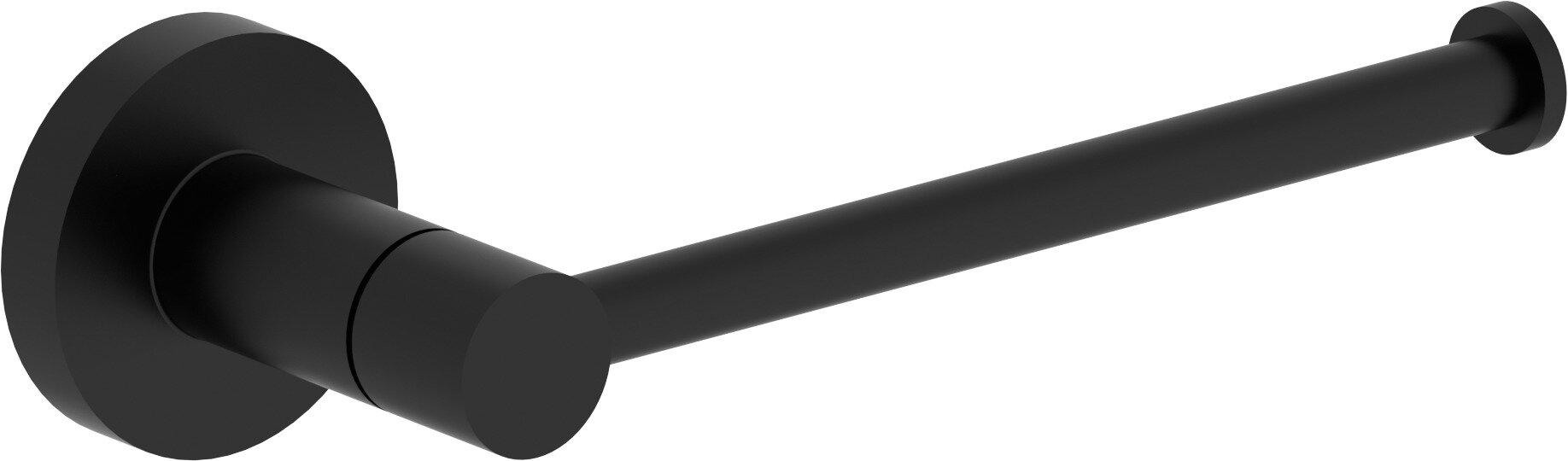 Изображение товара Держатель туалетной бумаги Jacob Delafon Eo черный матовый, настенный