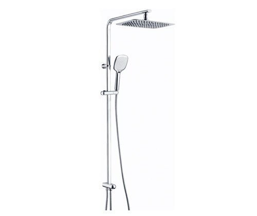 Изображение товара Душевой гарнитур WasserKRAFT A042 с верхним душем 30х20 см, хром, Германия