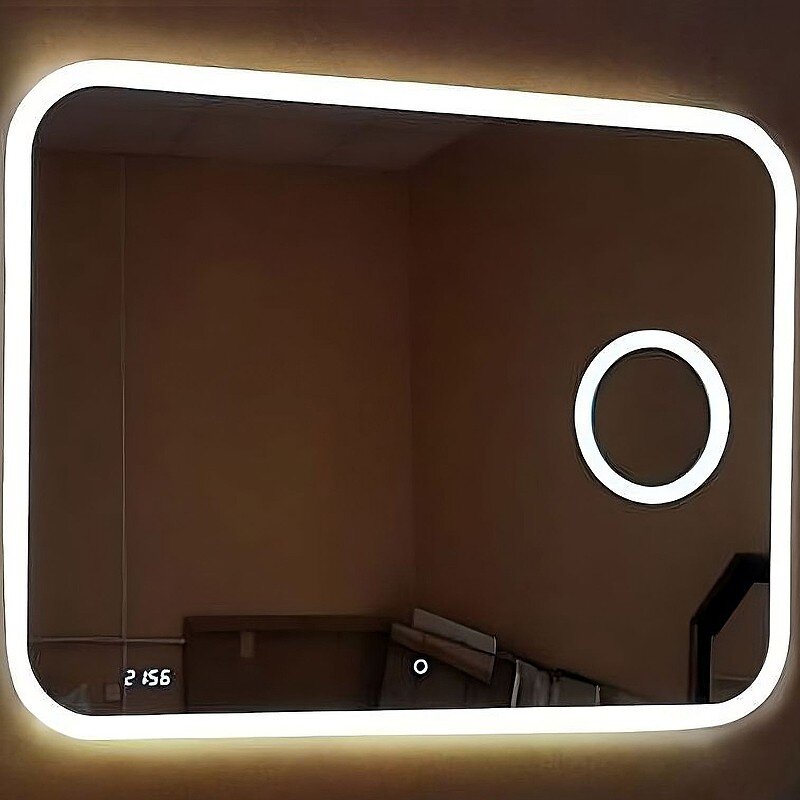 Изображение товара Зеркало Relisan Constance 90x70 LED с сенсорным выключателем Изображение товара Зеркало Relisan Constance 90x70 LED с сенсорным выключателем