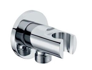 Изображение товара Подключение шланга WasserKRAFT А022, с настенным держателем для лейки, латунь