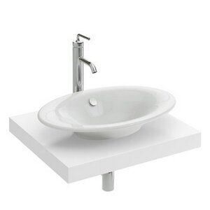 Изображение товара Столешница Jacob Delafon Parallel EB56-1000-N18, 100 см, белый блестящий