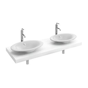 Изображение товара Столешница Jacob Delafon Parallel EB57-1400-N18, 140 см, белый блестящий