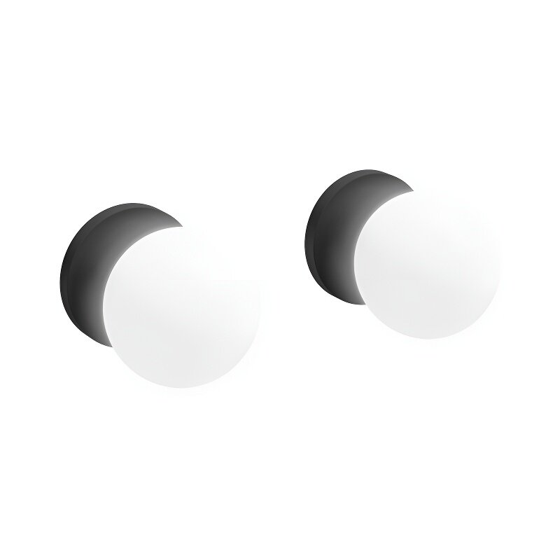 Изображение товара Набор светильников Jacob Delafon Cleo 1889 LED, интенсивный серый лак, Франция