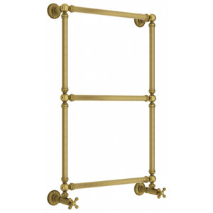 Изображение товара Полотенцесушитель водяной Сунержа Ренессанс 1304, высота 86 см, ширина 50 см, нижнее подключение 50 см, цвет состаренная бронза, 05-0280-8650