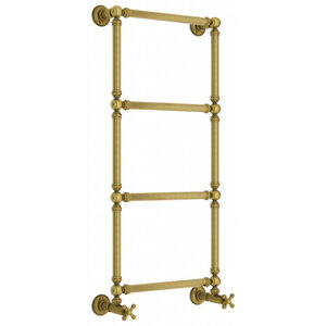 Изображение товара Полотенцесушитель водяной Сунержа Ренессанс 1304, высота 96 см, ширина 40 см, нижнее подключение 40 см, цвет состаренная бронза, 05-0280-9640