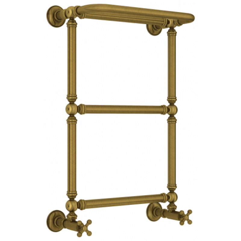 Изображение товара Водяной полотенцесушитель Сунержа Ренессанс 1386 с полкой 66 см бронза Россия