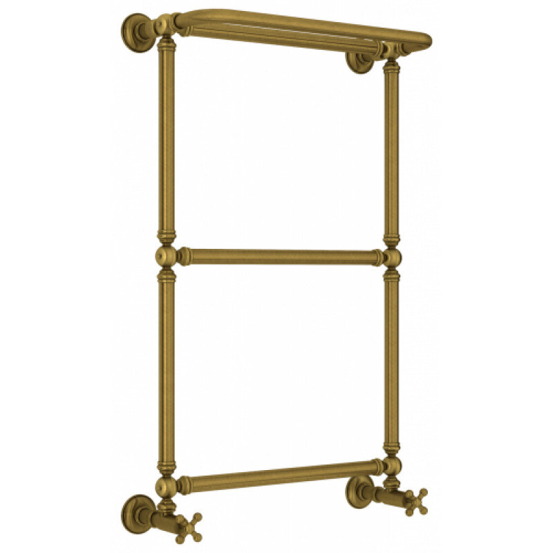 Изображение товара Водяной полотенцесушитель Сунержа Ренессанс 1386 бронза 86 см с полкой