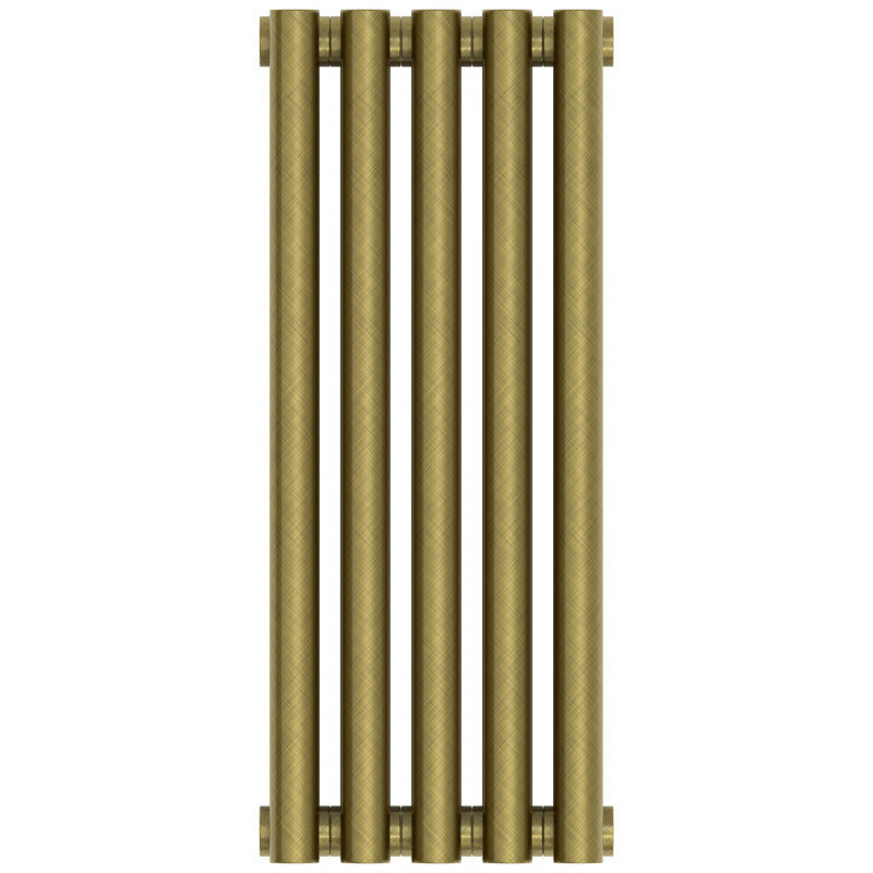 Изображение товара Радиатор трубчатый Сунержа Эстет-1 5 секций нержавеющая сталь бронза