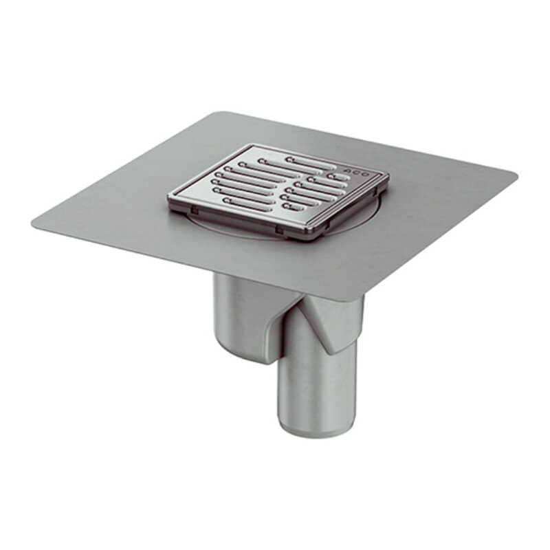Изображение товара Душевой трап Aco MG 10x10 см из нержавеющей стали, гарантия 10 лет