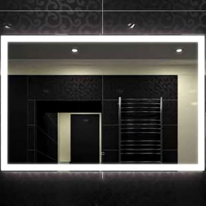 Изображение товара Зеркало Relisan Ivanka 90 х 70 см, с LED подсветкой и сенсорным выключателем, Гл000025121