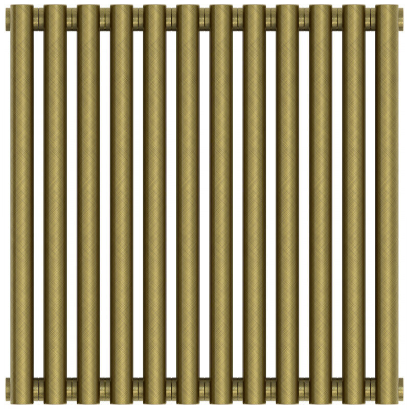 Изображение товара Радиатор трубчатый Сунержа Эстет-11, 12 секций, ширина 54 см, высота 50 см, боковое подключение, цвет состаренная бронза, 05-0302-5012