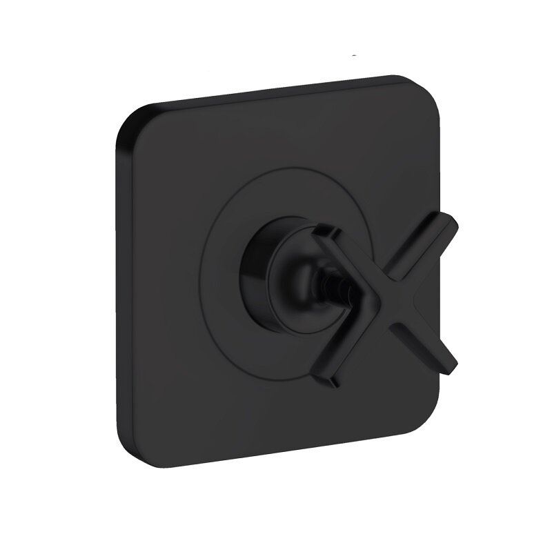 Изображение товара Запорный переключающий вентиль Axor Citterio E Черный матовый Изображение товара Запорный переключающий вентиль Axor Citterio E Черный матовый