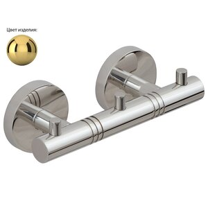 Изображение товара Вешалка настенная Сунержа Каньон 3 крючка золото нержавеющая сталь