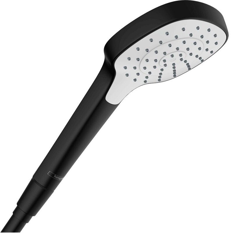 Изображение товара Душевая лейка Hansgrohe Croma Select E 110 1jet EcoSmart, черная матовая, 26815670 Изображение товара Душевая лейка Hansgrohe Croma Select E 110 1jet EcoSmart, черная матовая, 26815670