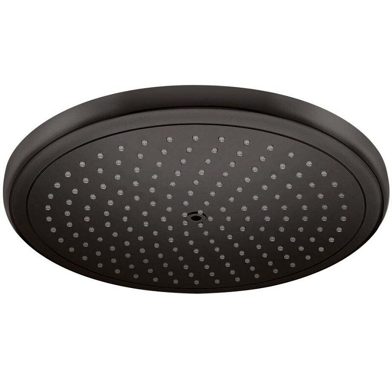 Изображение товара Верхний душ Hansgrohe Croma 280 Air OHS EcoSmart, 28 х 28 см, 1 режим струи, без держателя, черный матовый, 26221670