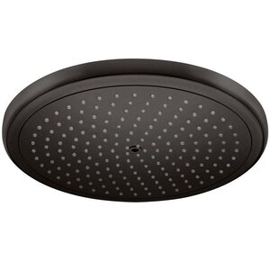 Изображение товара Верхний душ Hansgrohe Croma 280 Air OHS EcoSmart, 28 х 28 см, 1 режим струи, без держателя, черный матовый, 26221670