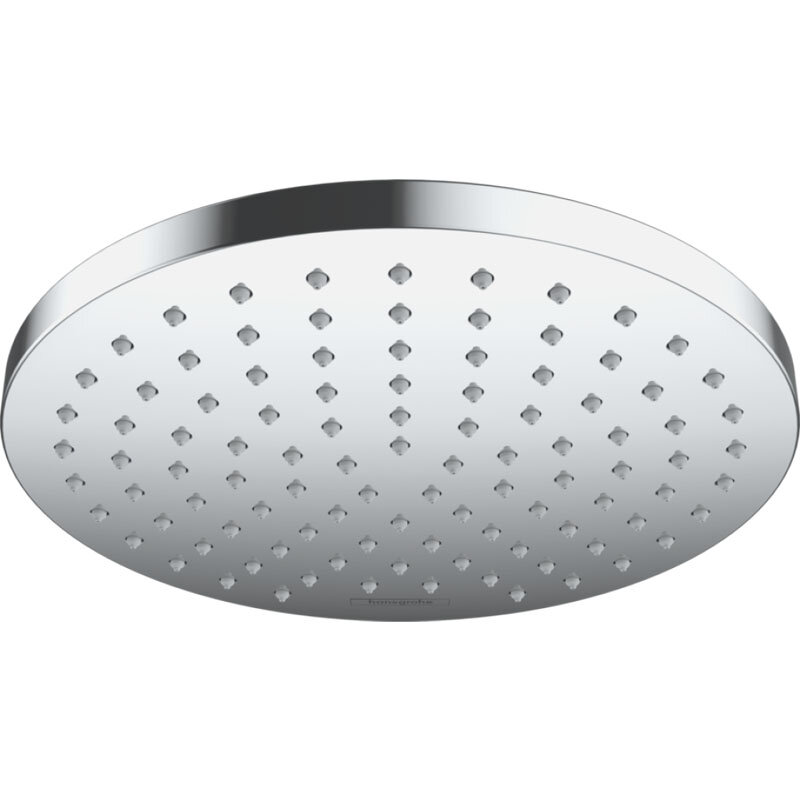 Изображение товара Верхний душ Hansgrohe Vernis Blend 200 1jet Green хром 20.5 см Rain технологией QuickClean