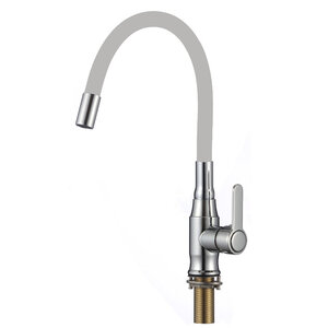 Изображение товара Смеситель для кухонной мойки Savol, с гибким изливом, цвет хром, S-2805A04