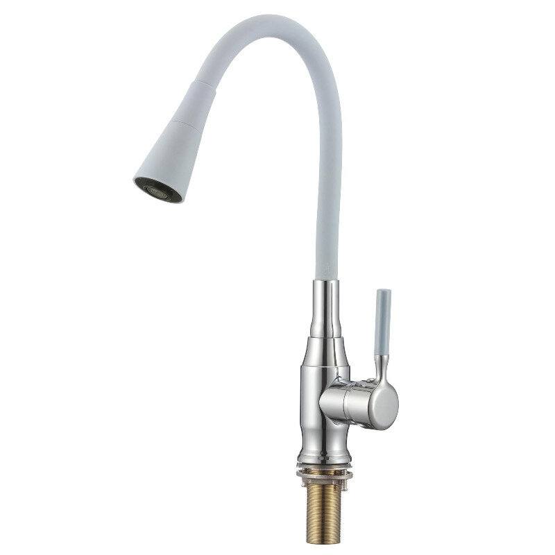 Изображение товара Смеситель для кухонной мойки Savol с гибким изливом хром S-2805AM04