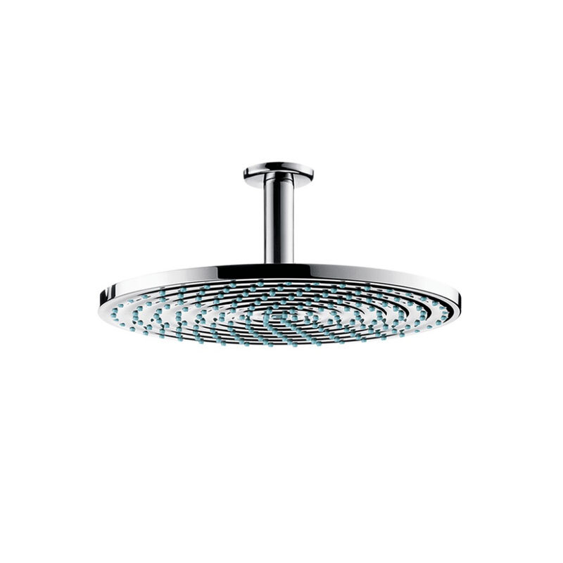 Изображение товара Верхний душ Hansgrohe Raindance S 300 1jet EcoSmart хром 30х30 см Изображение товара Верхний душ Hansgrohe Raindance S 300 1jet EcoSmart хром 30х30 см