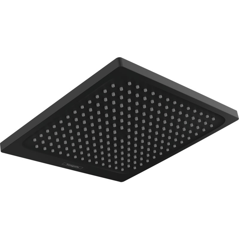 Изображение товара Верхний душ Hansgrohe Crometta E 240 1jet, квадратный, черный матовый