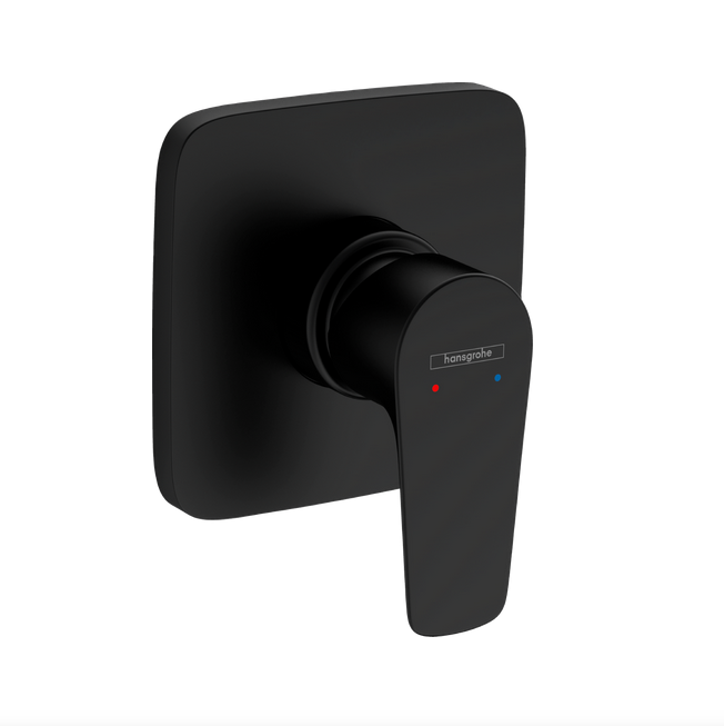 Изображение товара Смеситель для душа Hansgrohe Talis E черный матовый, внутренний монтаж