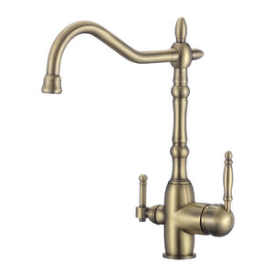 Изображение товара Смеситель для кухонной мойки Savol с подключением к фильтру бронза модель S-L1803C