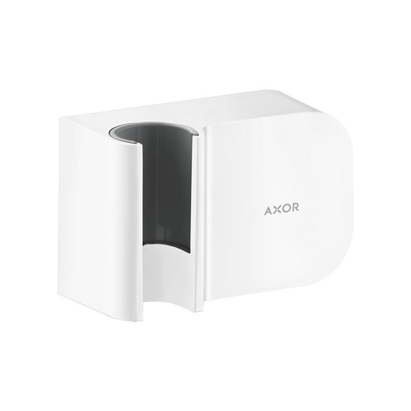 Изображение товара Шланговое подключение Axor One с держателем, белый матовый, Германия Изображение товара Шланговое подключение Axor One с держателем, белый матовый, Германия
