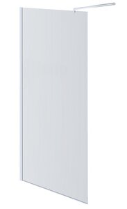 Изображение товара Душевая стенка со свободным входом Aquatek, 70 см, стекло прозрачное, профиль хром, AQ WIW 07020CH