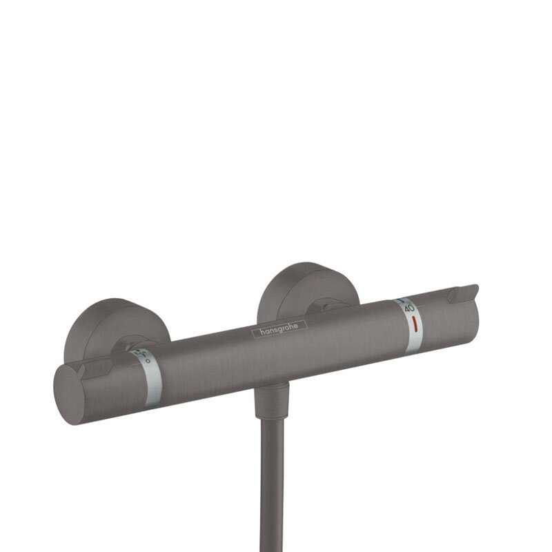 Изображение товара Термостатический смеситель для душа Hansgrohe Ecostat Comfort 13116340 черный хром