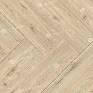 Изображение товара Ламинат Alpine Floor Original Herringbone 8, LF102-1, планка 10.1 х 60.6 см, декор Дуб Лион, замковый, 8 мм