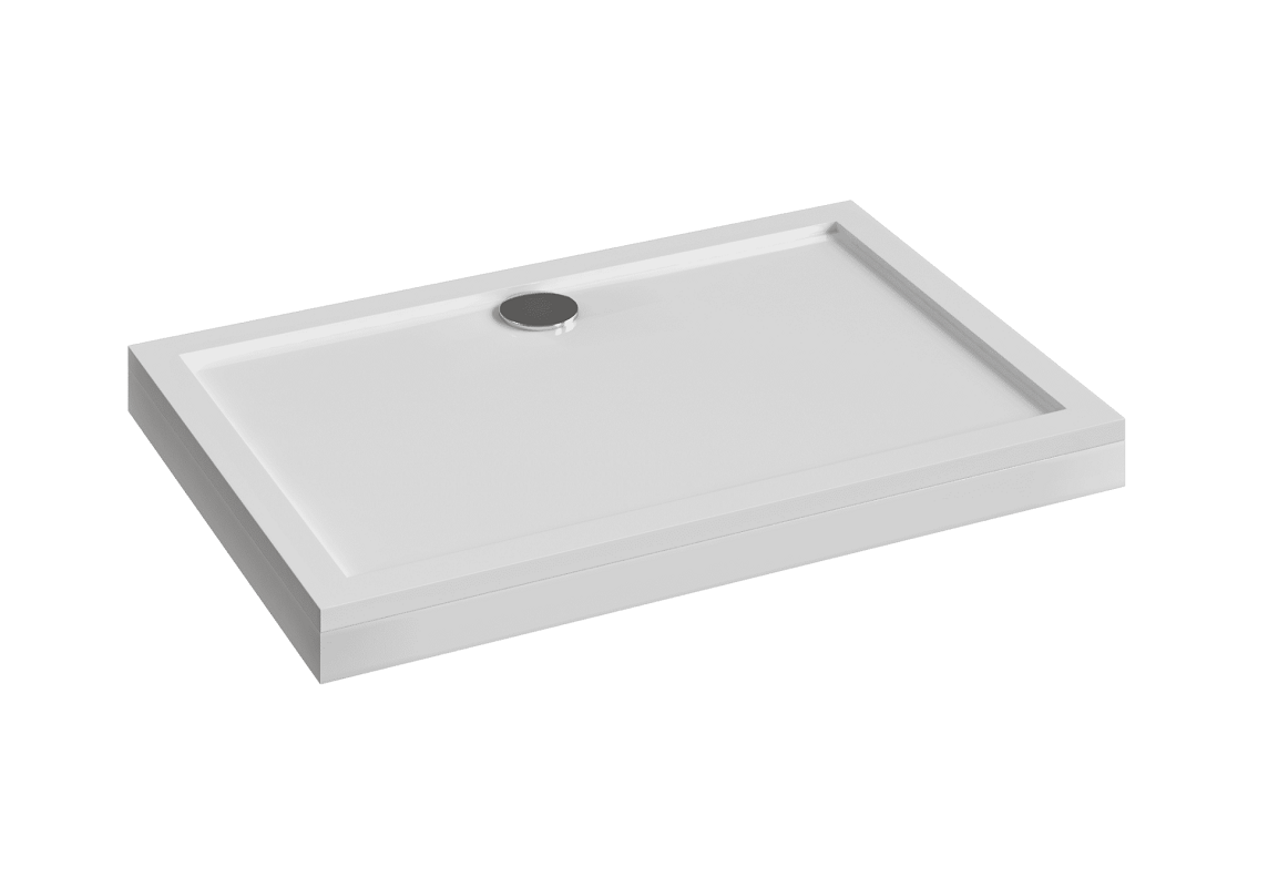 Изображение товара Душевой поддон Aquatek 120x80 см из искусственного камня низкий белый Россия