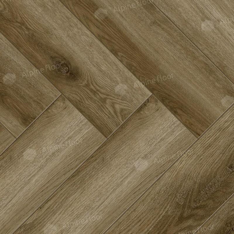 Изображение товара Ламинат Alpine Floor Original Herringbone 8, LF102-9, планка 10.1 х 60.6 см, декор Дуб Марсель, замковый, 8 мм