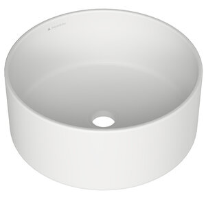 Изображение товара Раковина накладная Aqueduto Espiral 40 см белый матовый керамика