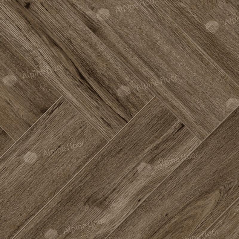 Изображение товара Ламинат Alpine Floor Original Herringbone 12 Pro, LF106-10, планка 10.1 х 60.6 см, декор Дуб Бордо, замковый, 12 мм
