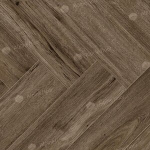 Изображение товара Ламинат Alpine Floor Original Herringbone 12 Pro, LF106-10, планка 10.1 х 60.6 см, декор Дуб Бордо, замковый, 12 мм